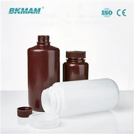 PP HDPE Plastic Chemical Reagent Bottle For Sample Storage