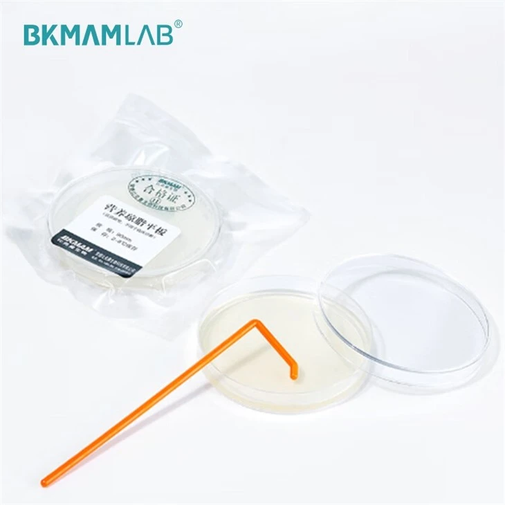 Aseptic Lab Agar Plates