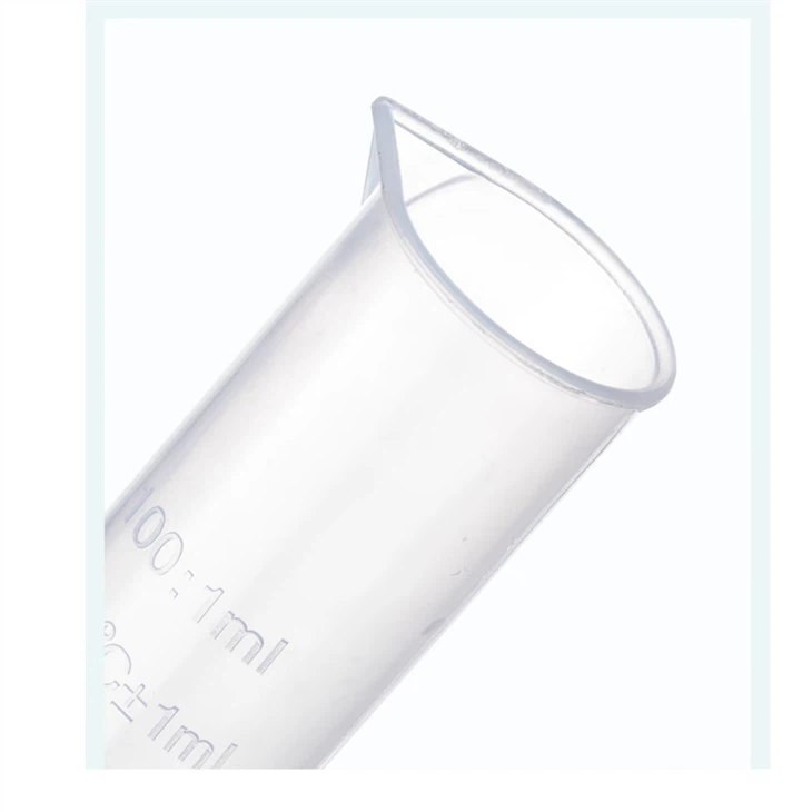 Hexagonal Base Plastic Measuring Cylinder