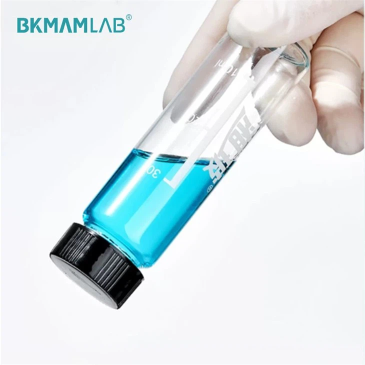 Laboratory Scientific Glass Injection Bottle